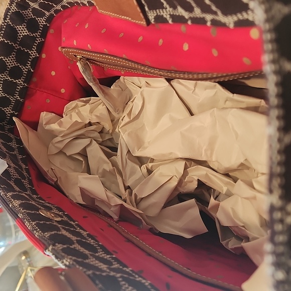 Kate Spade classic noel small coal, chocolate tote - Picture 5 of 10